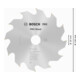 Bosch Kreissägeblatt Optiline Wood für Handkreissägen, 130 x 20/16 x 2,4 mm, 12