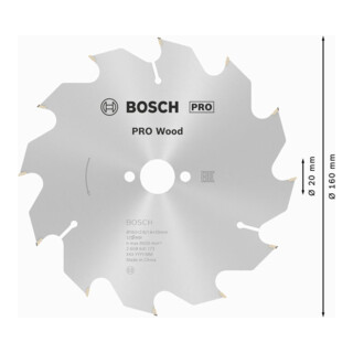 Bosch Kreissägeblatt Optiline Wood