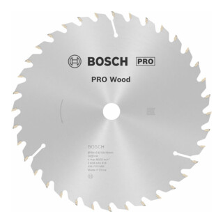 Bosch Kreissägeblatt Optiline Wood für Handkreissägen 184 x 16 x 2,6 mm 36