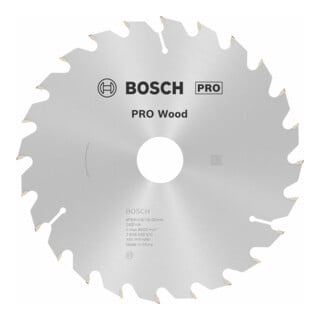 Bosch Kreissägeblatt Optiline Wood für Handkreissägen 184 x 30 x 2,6 mm 24