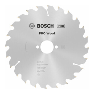 Bosch Kreissägeblatt Optiline Wood für Handkreissägen 190 x 30 x 2,0 mm 24