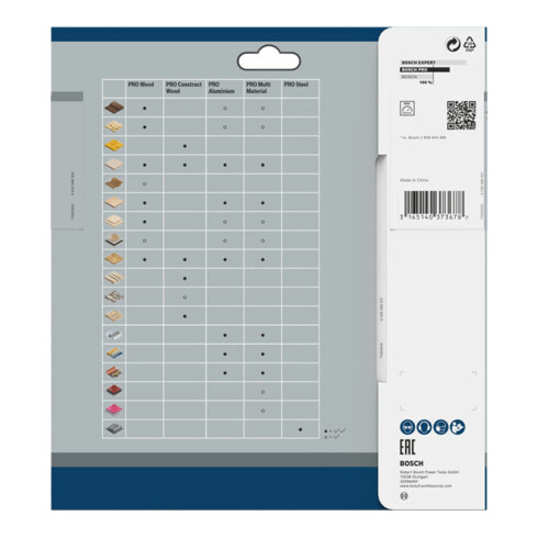 Bosch Kreissägeblatt Optiline Wood für Handkreissägen 190 x 30 x 2,0 mm 24
