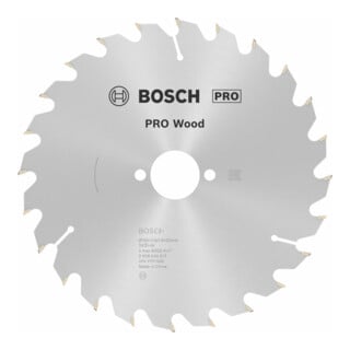Bosch Kreissägeblatt Optiline Wood für Handkreissägen 190 x 30 x 2,6 mm 24