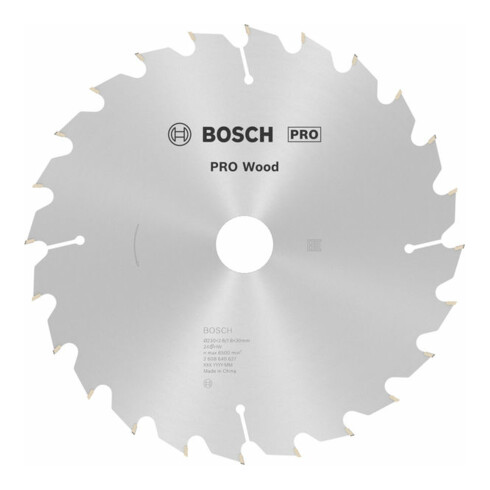 Bosch Kreissägeblatt Optiline Wood für Handkreissägen 230 x 30 x 2,8 mm 24