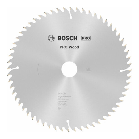 Bosch Kreissägeblatt Optiline Wood für Handkreissägen 235 x 30/25 x 2,8 mm 60