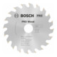 Bosch Kreissägeblatt Optiline Wood für Handkreissägen 85 x 15 x 1,1 mm 20