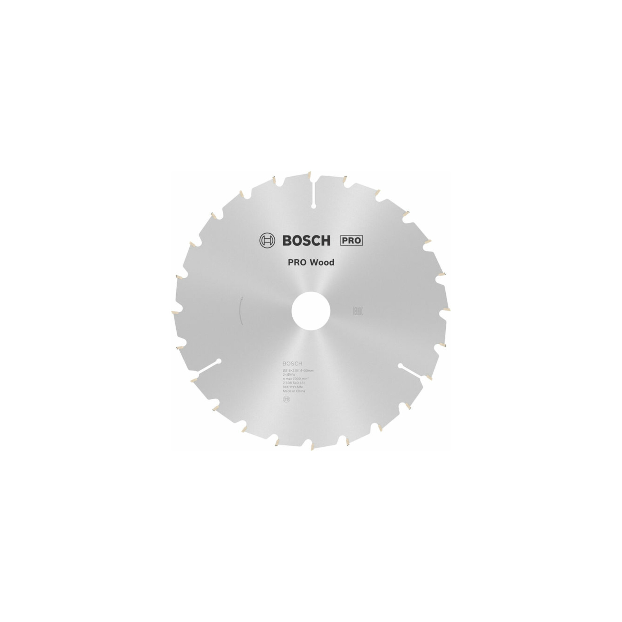 Bosch Kreissägeblatt Optiline Wood für Kapp- und Gehrungssägen 216 x 30 x 2,0 mm 24
