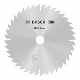 Bosch Kreissägeblatt Optiline Wood für Kapp- und Gehrungssägen 250 x 30 x 3,2 mm 40