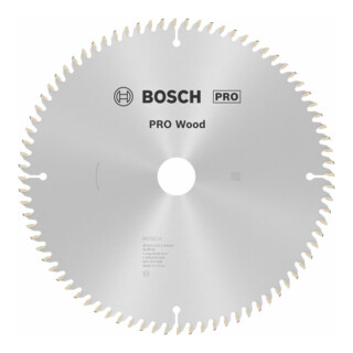 Bosch Kreissägeblatt Optiline Wood für Kapp- und Gehrungssägen 250 x 30 x 3,2 mm 80