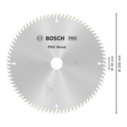 Bosch Kreissägeblatt Optiline Wood für Kapp- und Gehrungssägen 250 x 30 x 3,2 mm 80-2
