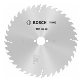 Bosch Kreissägeblatt Optiline Wood Für Kapp- Und Gehrungssägen 254 X 30 X 2, 8 Mm 40