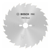 Bosch Kreissägeblatt Optiline Wood Kreissägeblatt 254 x 2,6/1,6 x 30, 24 Zähne-2