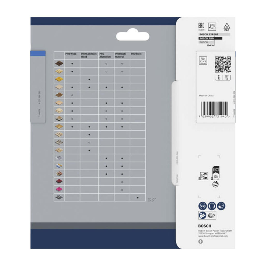 Bosch Kreissägeblatt PRO Stahl Cordless KSB,165x20mm,T40