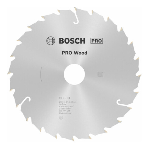 Bosch Kreissägeblatt Speedline Wood 190 x 30 x 2,4 mm 24