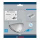 Bosch Kreissägeblatt Standard for Aluminium für Akkusägen 140x1.6/1.1x20, 50 Zähne