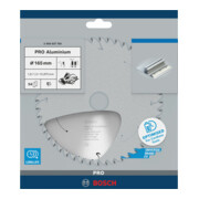 Bosch Kreissägeblatt Standard for Aluminium für Akkusägen 165x1.8/1.3x15.875, 54 Zähne-5
