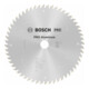 Bosch Kreissägeblatt Standard for Aluminium für Akkusägen 190x2/1.5x20, 56 Zähne
