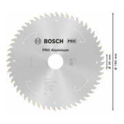 Bosch Kreissägeblatt Standard for Aluminium für Akkusägen 190x2/1.5x30, 56 Zähne-2