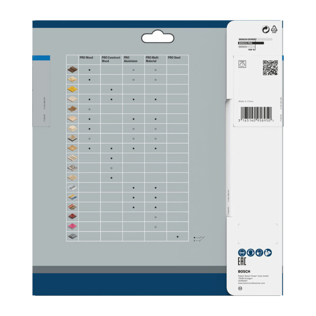 Bosch Kreissägeblatt Standard for Aluminium für Akkusägen 216x2.2/1.6x30, 64 Zähne