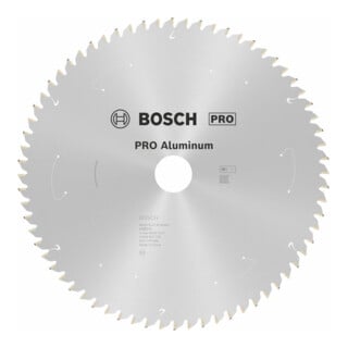 Bosch Kreissägeblatt Standard for Aluminium für Akkusägen 250x2.4/1.8x30, 68 Zähne