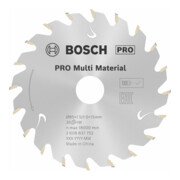Bosch Kreissägeblatt Standard for Multimaterial für Akkusägen 85 x 1,5/1 x 15 30 Zähne