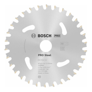 Bosch Standard for Steel HB mm