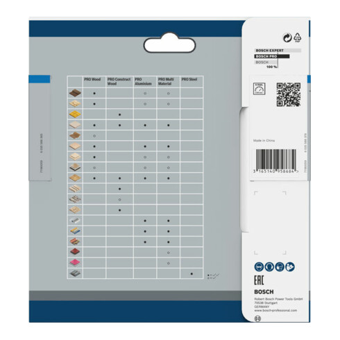 Bosch Kreissägeblatt Standard for Steel für Akkusägen 136 x 1,6/1,2 x 20 30 Zähne