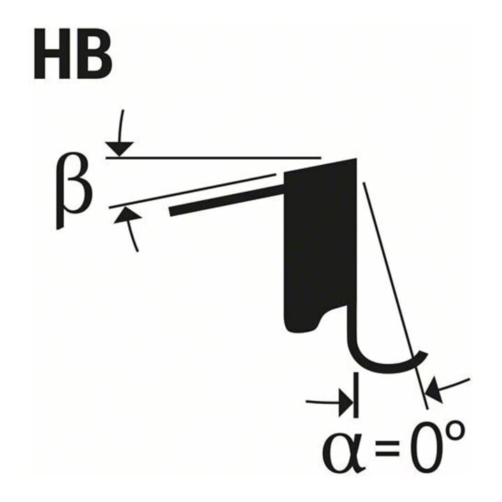 Bosch Kreissägeblatt Standard for Steel für Akkusägen 136 x 1,6/1,2 x 20 30 Zähne