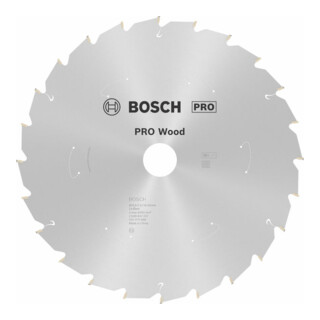 Bosch Kreissägeblatt Standard for Wood, 254 x 30, 24 Zähne