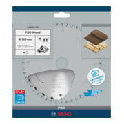 Bosch Kreissägeblatt Standard for Wood für Akkusägen 150x1.6/1x20, 24 Zähne-5