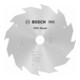 Bosch Kreissägeblatt Standard for Wood für Akkusägen 160x1.5/1x20, 12 Zähne