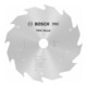 Bosch Kreissägeblatt Standard for Wood für Akkusägen 165x1.5/1x20, 12 Zähne