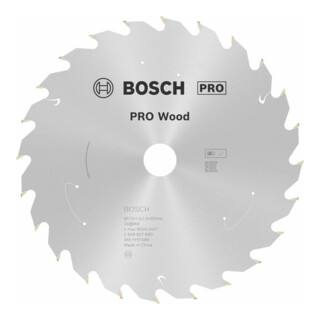 Bosch Kreissägeblatt Standard for Wood für Akkusägen 173x1.5/1x20, 24 Zähne