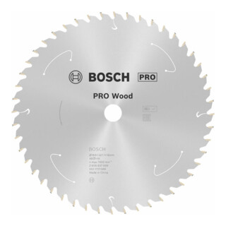 Bosch Kreissägeblatt Standard for Wood für Akkusägen 184x1.6/1.1x16, 48 Zähne