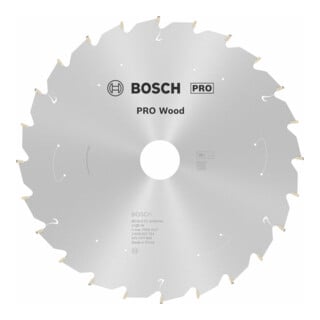 Bosch Kreissägeblatt Standard for Wood für Akkusägen 216x1.7/1.2x30, 24 Zähne