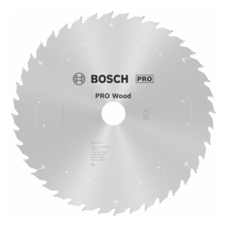 Bosch Kreissägeblatt Standard for Wood für Akkusägen 254x2.2/1.6x30, 40 Zähne