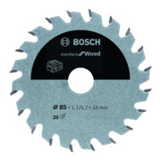 Bosch Kreissägeblatt Standard for Wood für Akkusägen