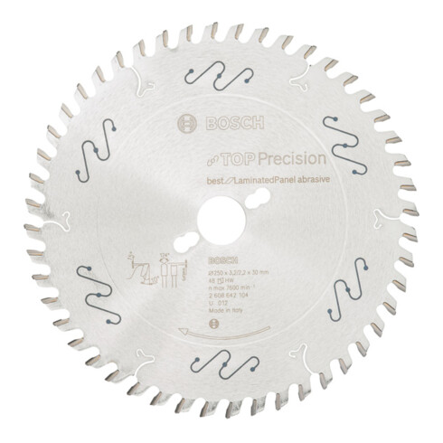 Bosch Kreissägeblatt Best Kunststoff Für horizontale/vertikale Format- und Tischkreissägen 30 mm 3.2 mm