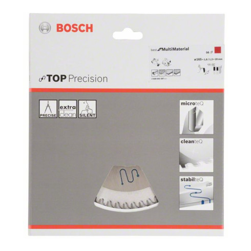 Bosch Kreissägeblatt Top Precision Universal Für Kapp-, Gehrungs- und Paneelsäge