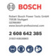 Bosch Kreissägeblatt Best Holz Für Tauch- und Handkreissägen 20 mm 1.8 mm 165 mm-2
