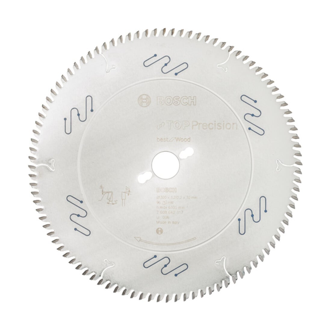 Bosch Kreissägeblatt Top Precision Best for Wood 300 x 30 x 3,2 mm 96