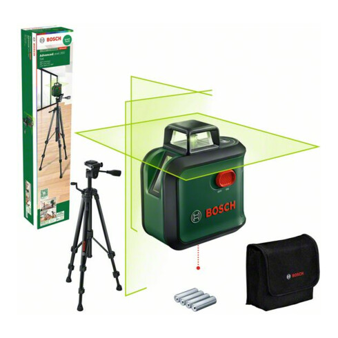 Bosch Kreuzlinien-Laser AdvancedLevel 360 Set