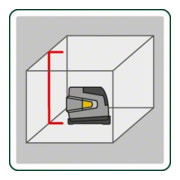 Bosch Kreuzlinien-Laser mit Lotfunktion PCL 20 Set-2