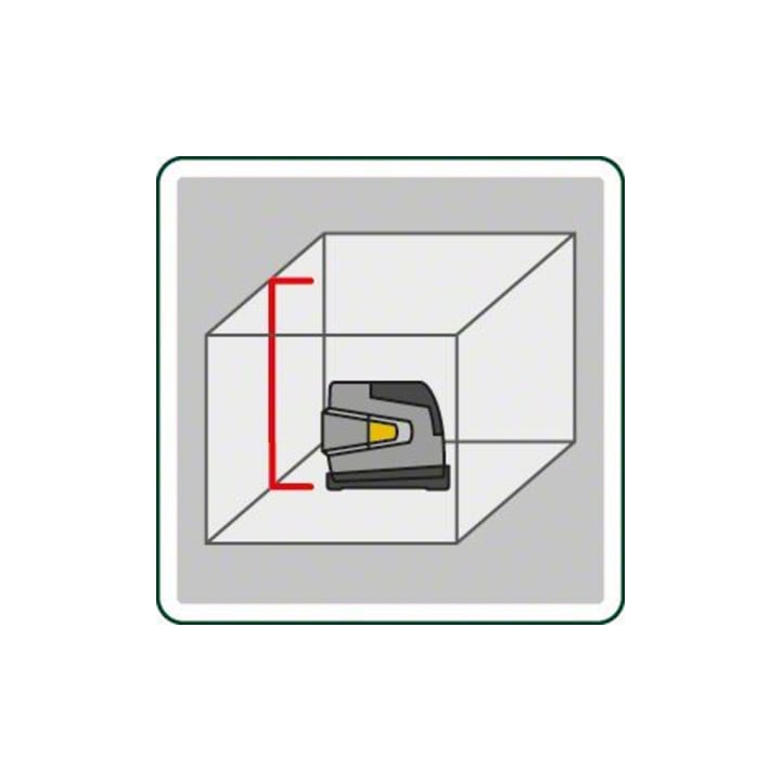 Bosch Kreuzlinien-Laser mit Lotfunktion PCL 20 Set