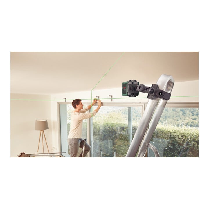 Bosch Kreuzlinien-Laser Quigo Green Set Karton
