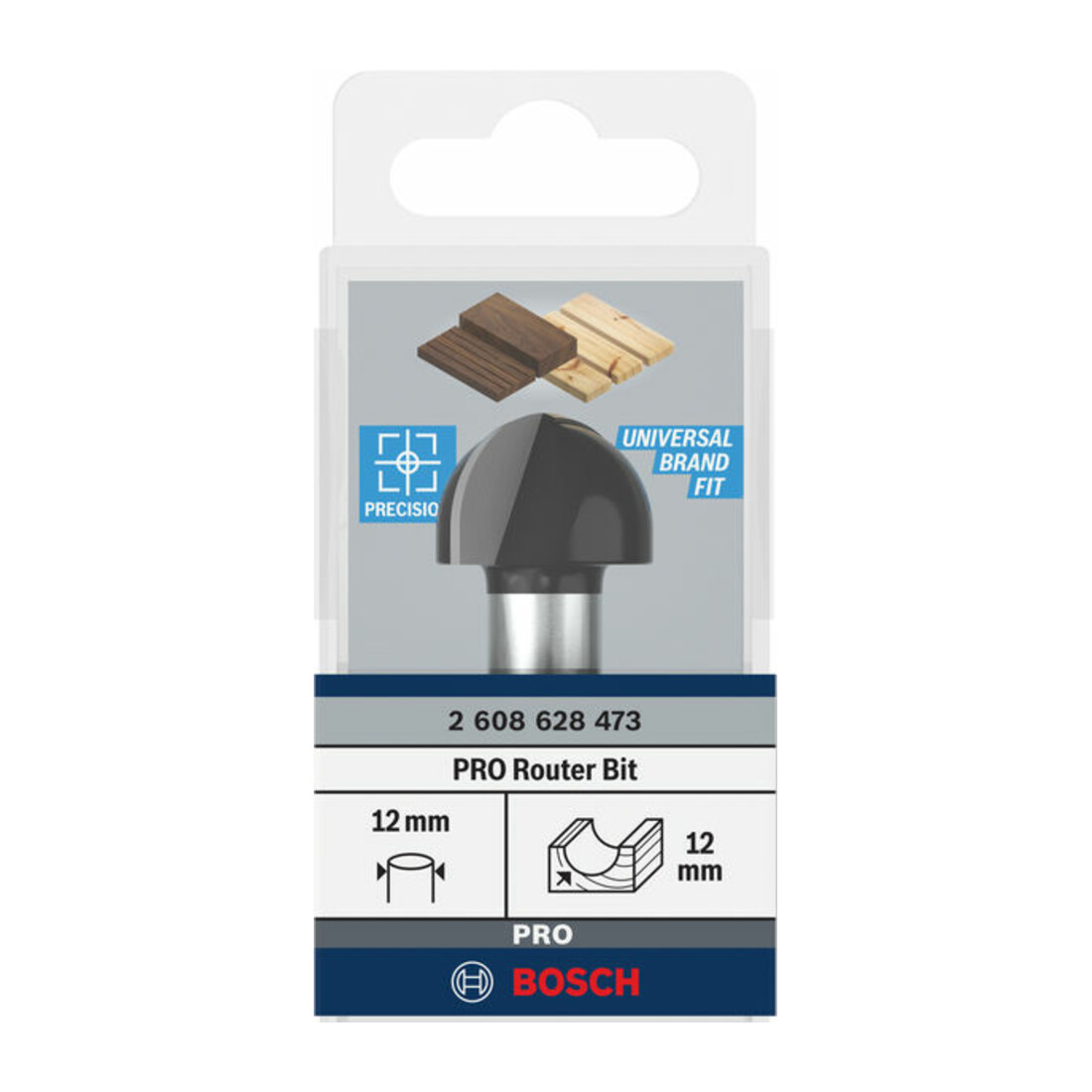 Bosch kromsnijder 12 mm R1 12 mm D 24 mm L 15,9 mm G 57 mm