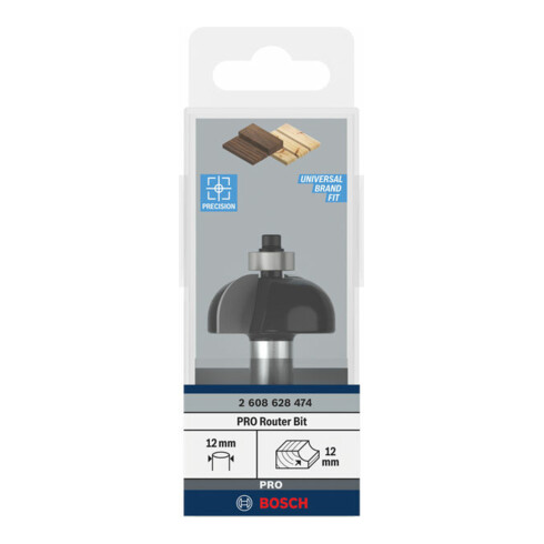 Bosch kromsnijder 12 mm R1 12 mm D 36,7 mm L 16 mm G 70 mm