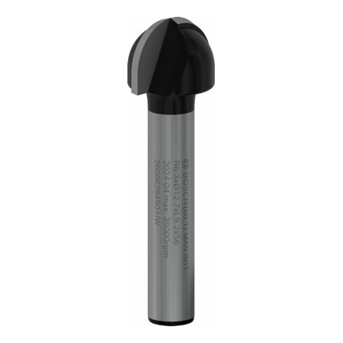 Bosch kromsnijder 6 mm R1 6,3 mm D 12,7 mm L 9,2 mm G 40 mm