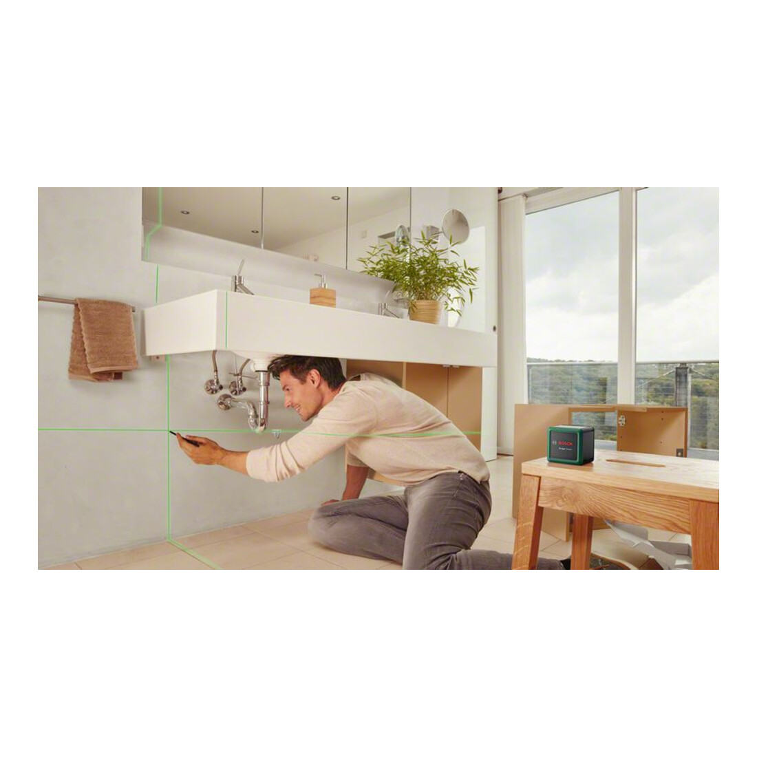 Bosch Kruislijnlaser Quigo Groen