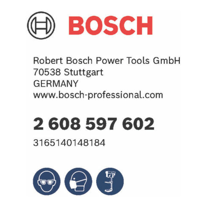 Bosch Kunstbohrer HM 16 x 90 mm d 8 mm